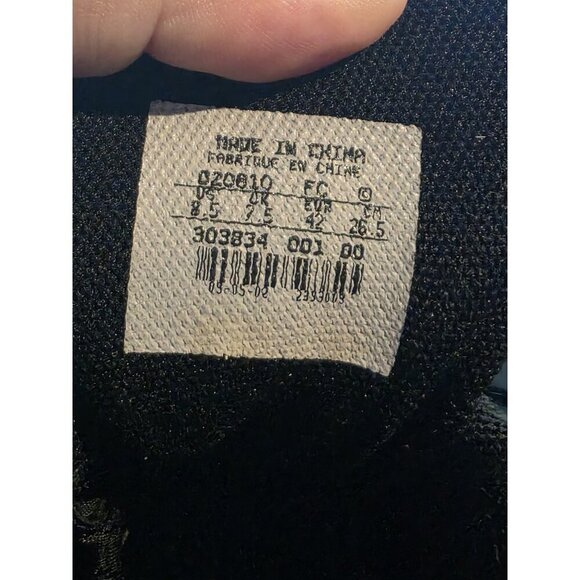 Nike ACG Air Nestuca Hiking Walking Boots Men Size 8.5 Black Leather 333667-001 - Picture 9 of 9